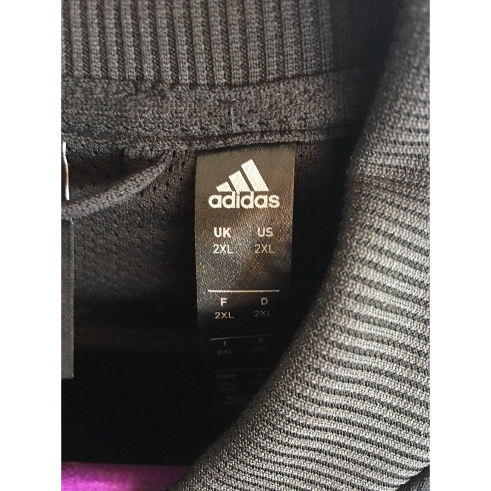 Adidas Men s Climawarm Black Front Zip Up Jacket Size 2XL - Picture 6 of 9